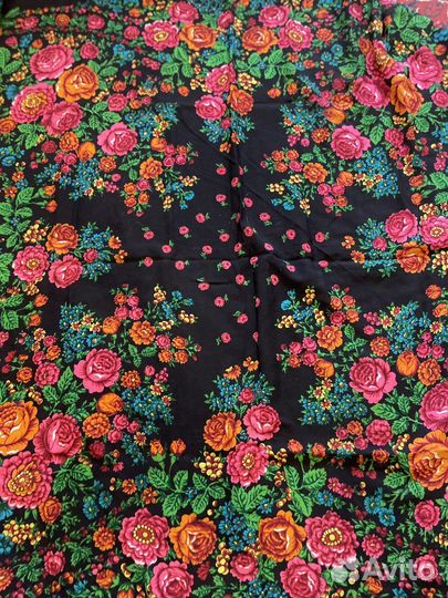 Русский народный платок палантин