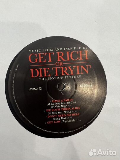 Продаю винил 50 Cent Get Rich or Die Try
