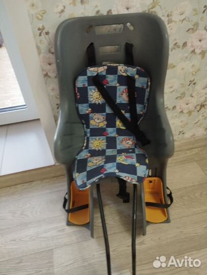 Детское велокресло на багажник