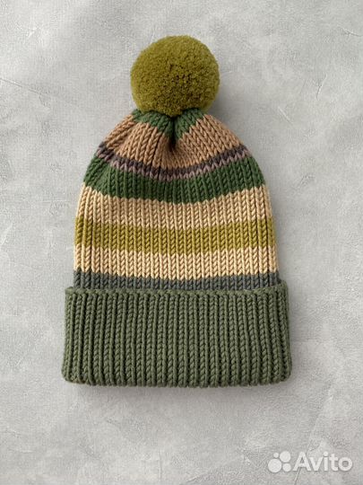 Шапка демисезонная детская ручной работы