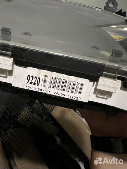 Приборная панель rio 2