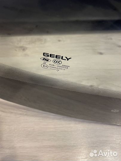 Стекло лобовое Gelly atlas pro