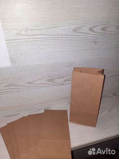 Крафт пакет коричневый без ручек