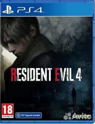 Новый диск - игра на PS4 Resident Evil 4 remake