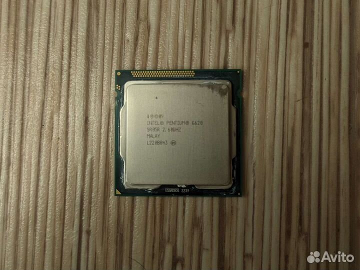 Процессор intel pentium G620