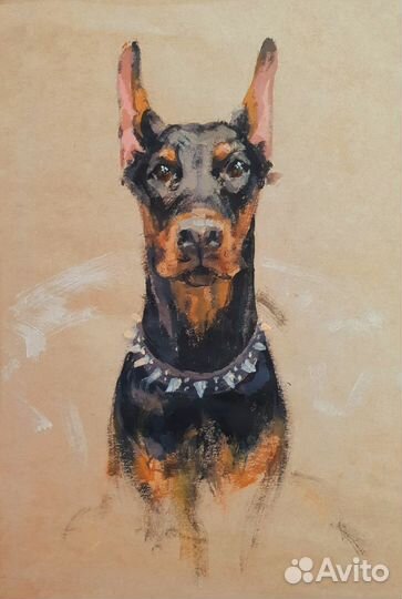 Портреты питомцев на заказ