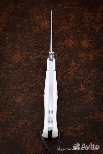 Нож Финка нквд складная сталь булат полированный н