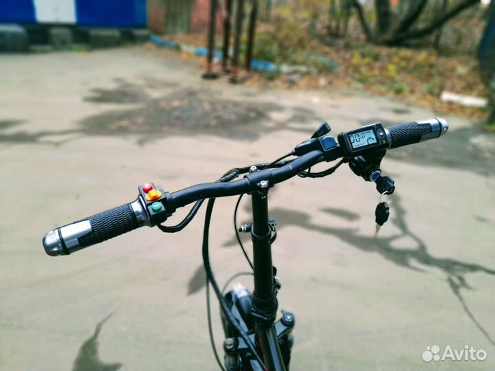 Электровелосипед Полноприводный running leopard