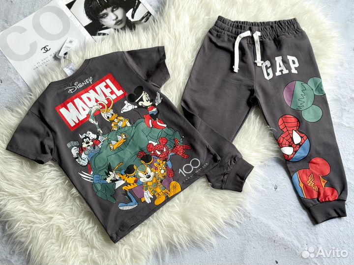 Костюм детский GAP marvel новый от 92 до 122