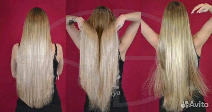 Голливудское наращивание волос