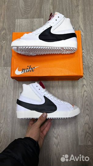 Кроссовки Nike Blazer Mid 77 Jumbo White Black