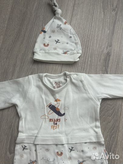 Слип и шапочка для младенца