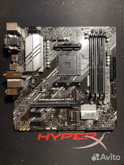 Материнская плата b550 asus prime новая