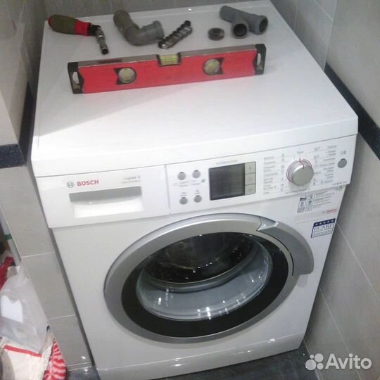 Установка стиральных и сушильных машин - мастер