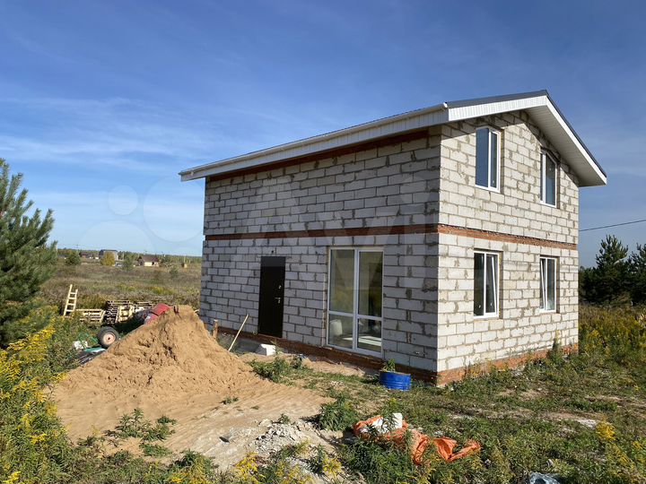 Коттедж 105 м² на участке 12 сот.