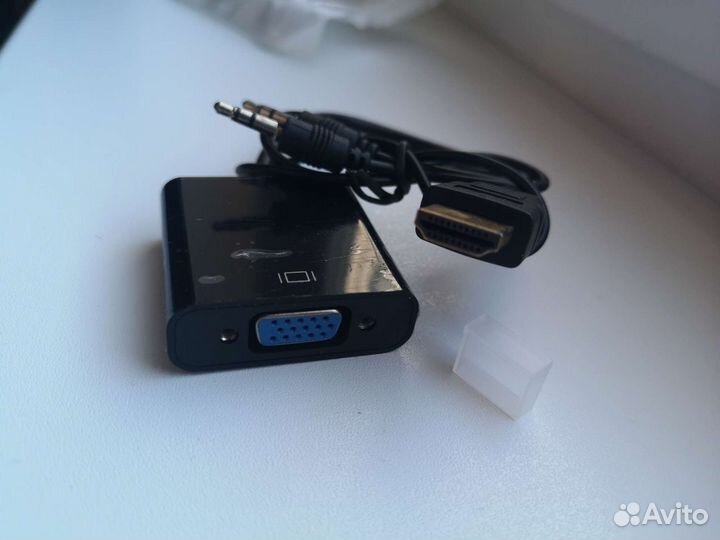 Переходник vga hdmi (+ jack 3.5 ) AUX