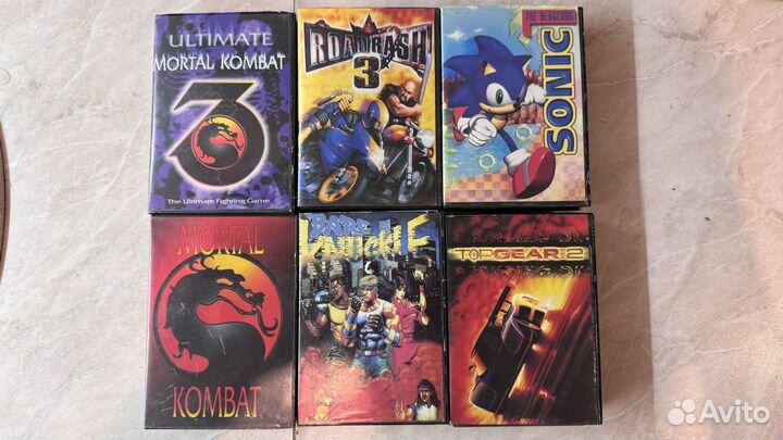 Картирджи для sega