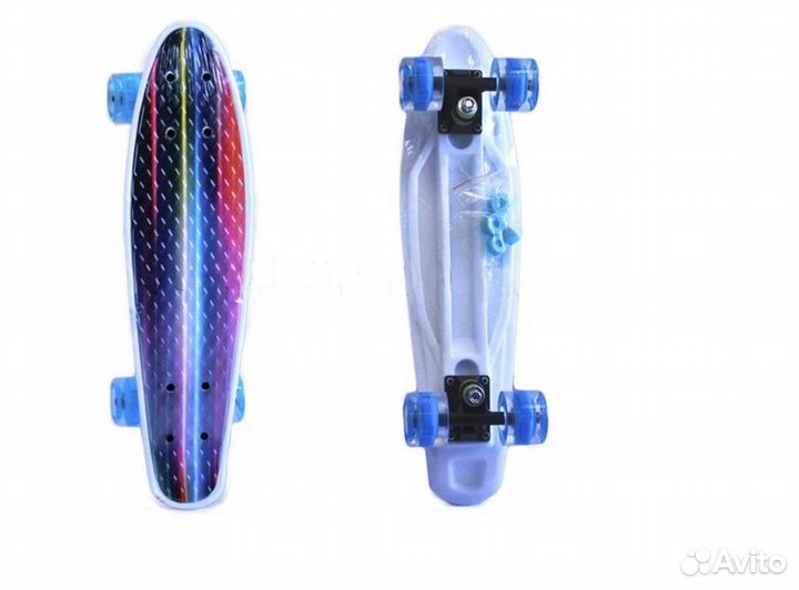 Круизер со светящимися колесами