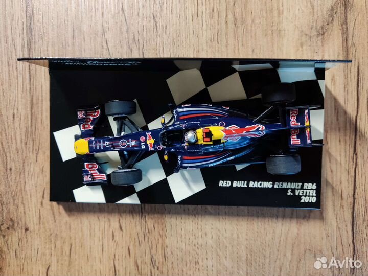 Sebastian Vettel Формула 1 Minichamps