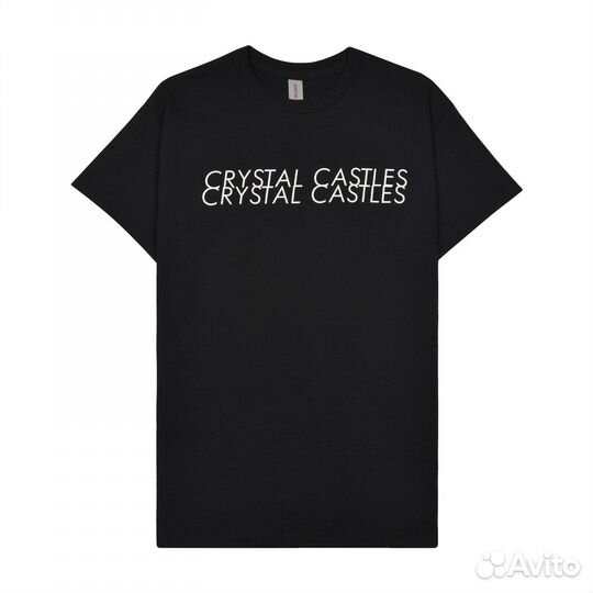 Футболка Crystal Castles черная