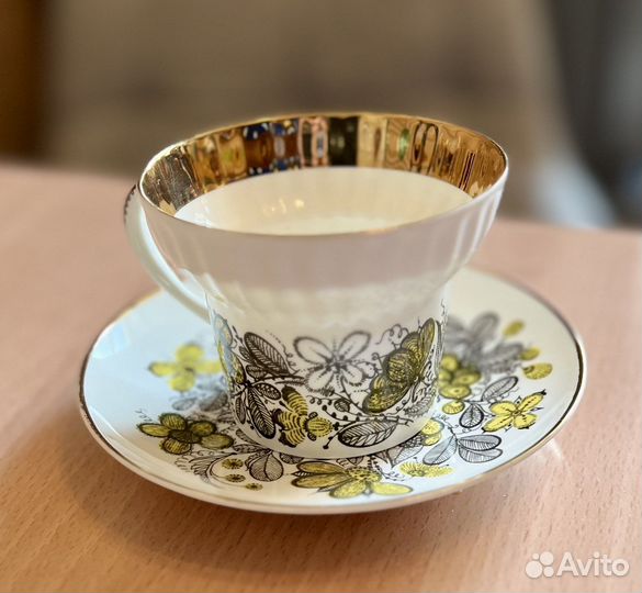 Кофейная пара лфз костяной фарфор