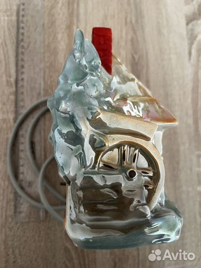 Фарфоровый домик ночник