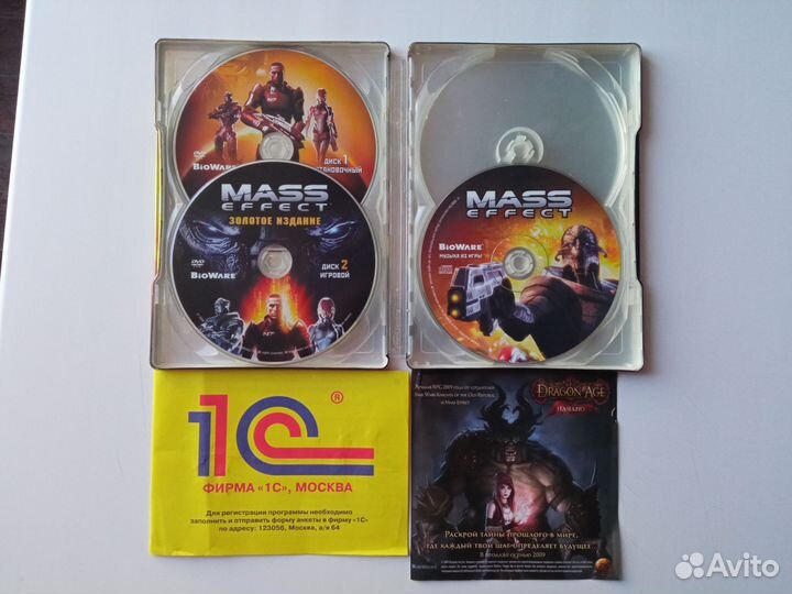 Компьютерная игра: Mass Effect Золотое издание