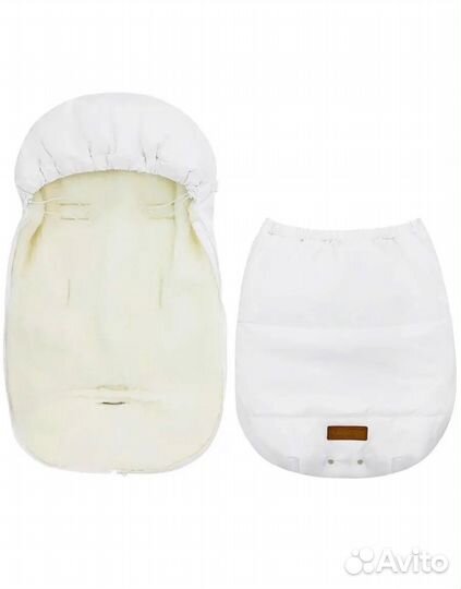 Зимний конверт в коляску на овчине