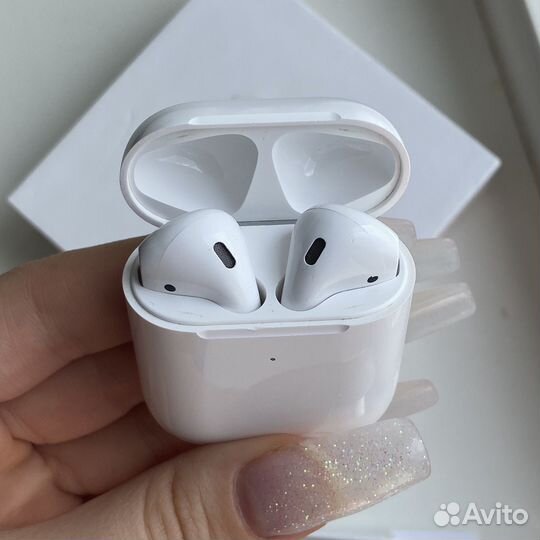 Беспроводные наушники apple airpods 2 поколения
