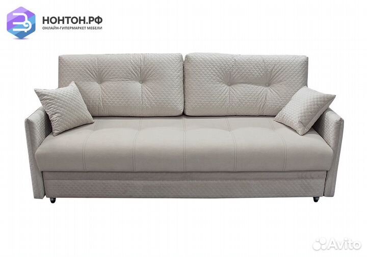 Диван еврокнижка Неаполь бежевый