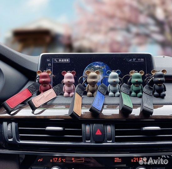 Брелок для ключей подвеска bearbrick аксессуар