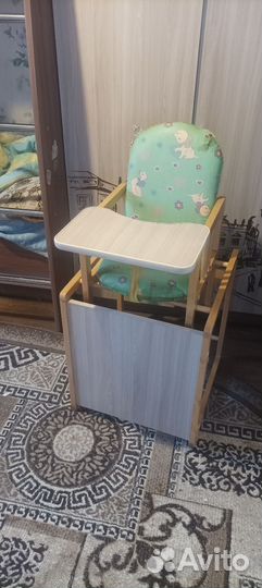 Стул и стол для кормления ребёнка. Трансформер