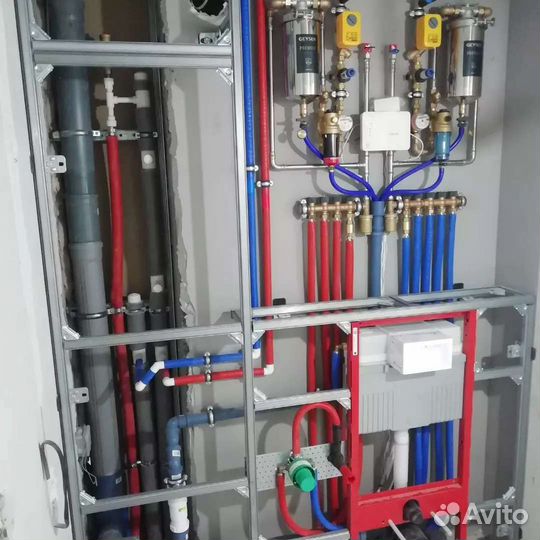 Отопление, водоснабжение и канализация. Сантехника