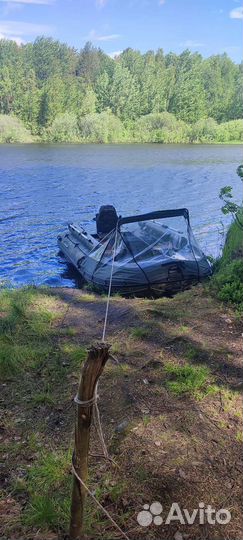 Лодка пвх gladiator D370AL под восстановление