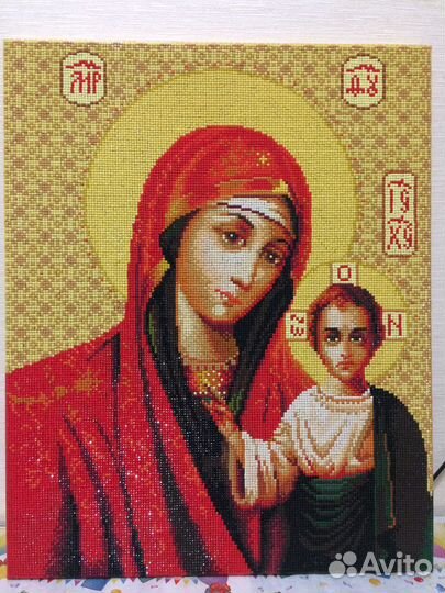 Алмазная мозаика готовая Икона