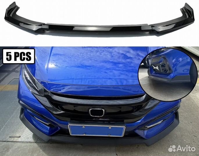 Губа на civic fk7