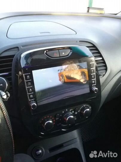 Магнитола Renault Kaptur + физические кнопки