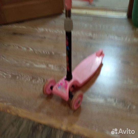 Самокат детский трехколесный складной