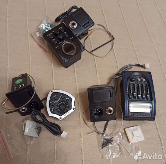 Преампы с пьезодатчиком для акустических гитар