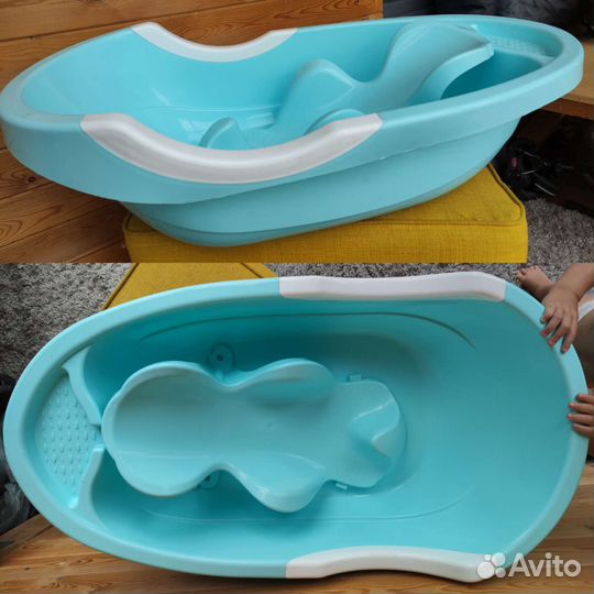 Ванночка для купания с горкой