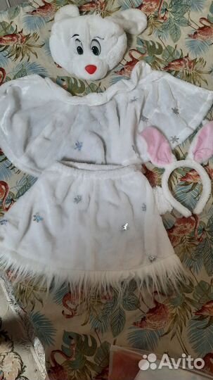 Новогодний костюм зайчика