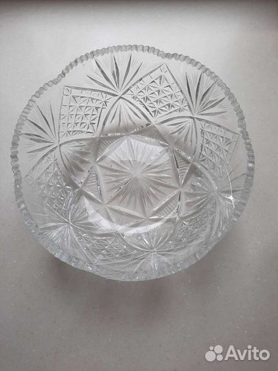 Хрустальный салатник