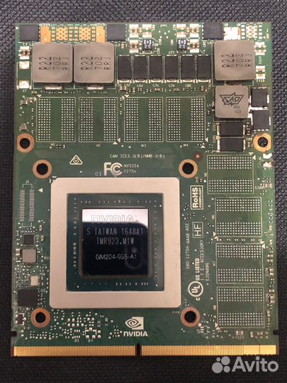 Видеокарта mxm