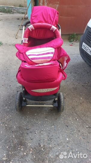 Коляска для девочек 2 в 1