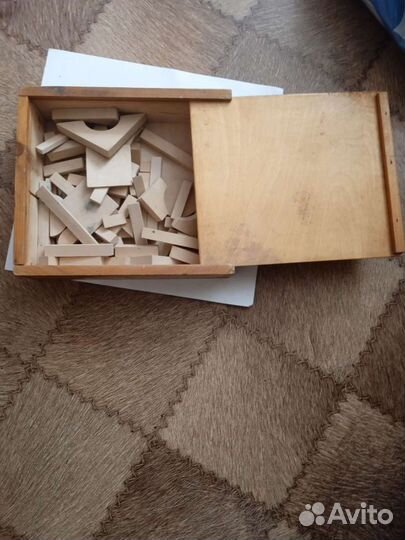 СССР конструктор, дерево