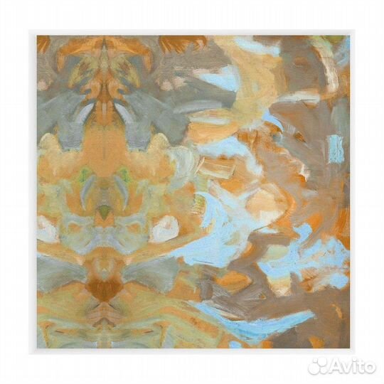 Картина маслом на холсте: утончённая абстракция