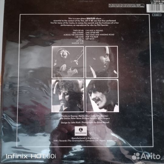 The Beatles lp Let It Be