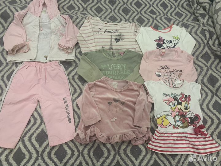 Вещи пакетом на девочку