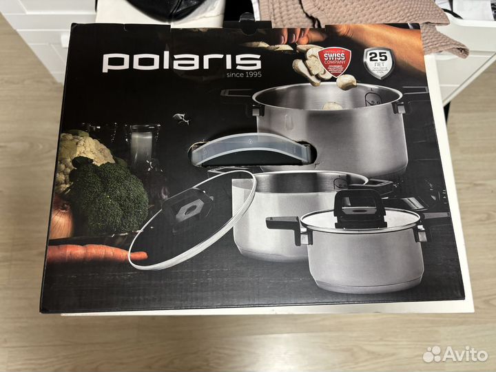 Набор кастрюль Polaris