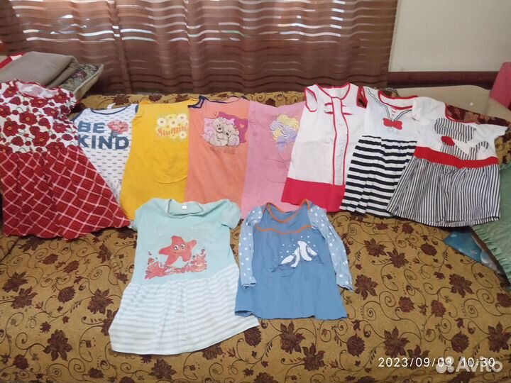 Пакет одежды д/девочки 5-7 лет